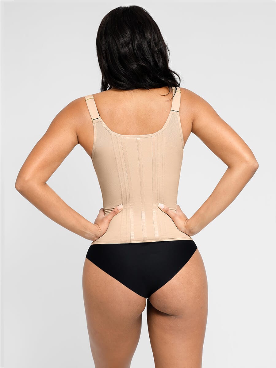 Ressina® – Gilet sculptant à compression forte avec maintien poitrine