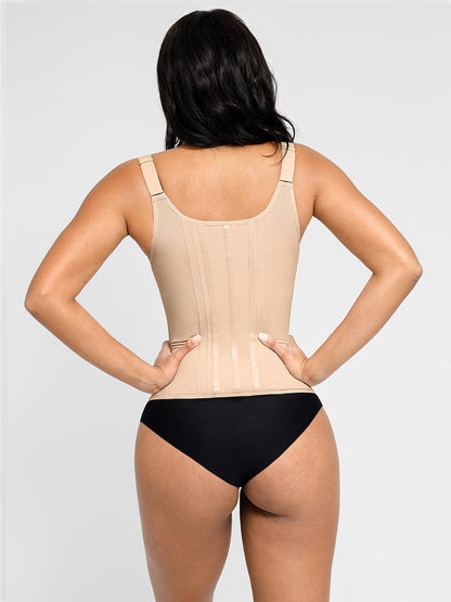 Ressina® – Gilet sculptant à compression forte avec maintien poitrine