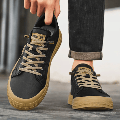Harrington – Baskets en cuir