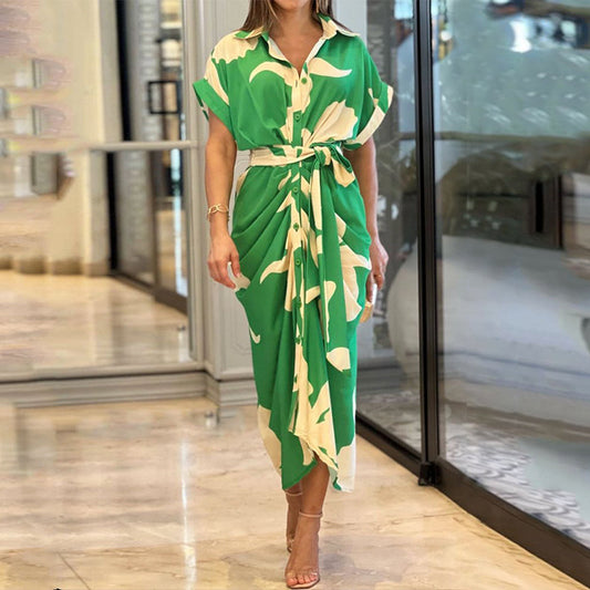 Amalia | Robe Maxi Enveloppe Luxe (Stock Limité)