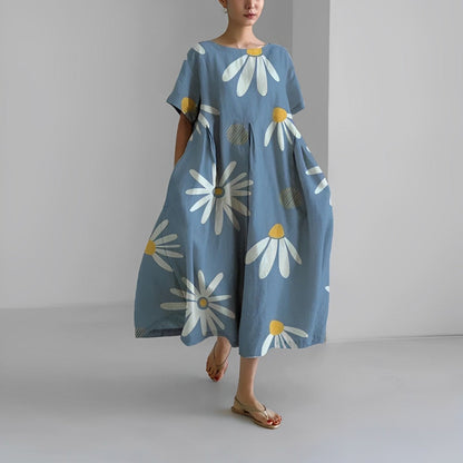 Amelia - Robe Bohème Fleurie