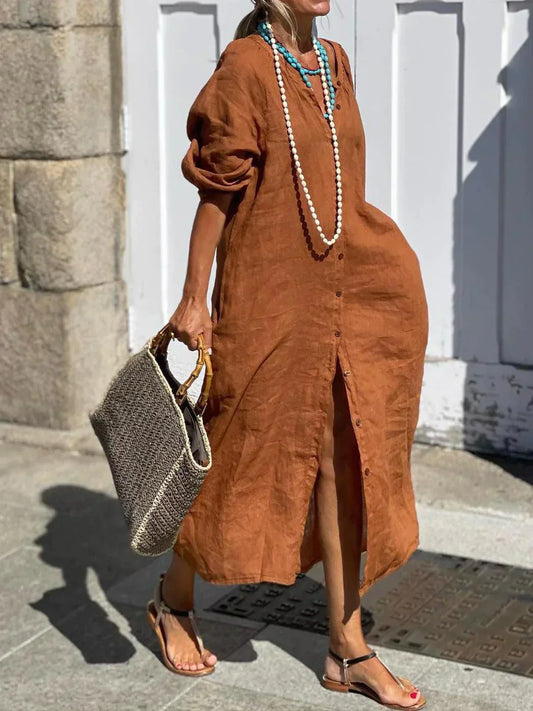Bali™ | Robe Élégante en Coton