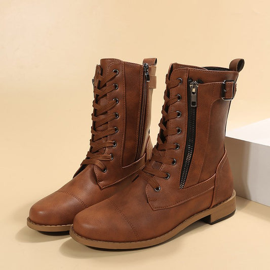 Elodie Lavin® | Bottines à lacets classiques