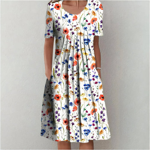 Ulla - Robe Élégante en Coton  - 💖 SPÉCIAL FÊTE DES MÈRES 👩‍🦳