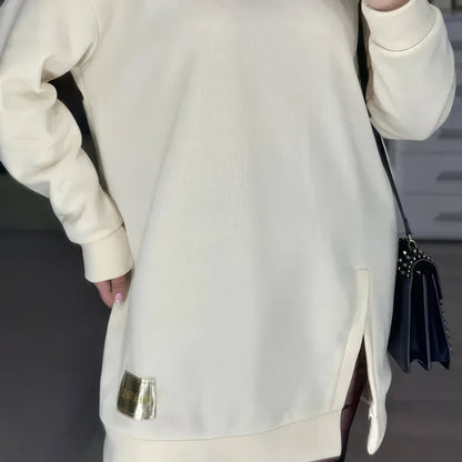 Robe Sportive Élégante pour Femme avec Découpes Décoratives