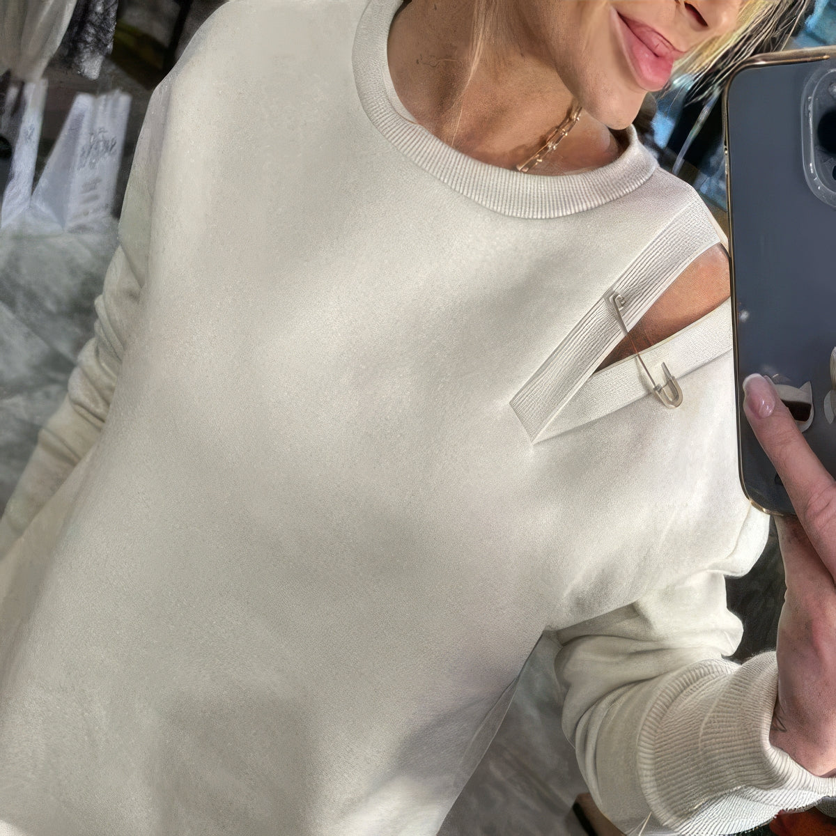 Robe Sportive Élégante pour Femme avec Découpes Décoratives
