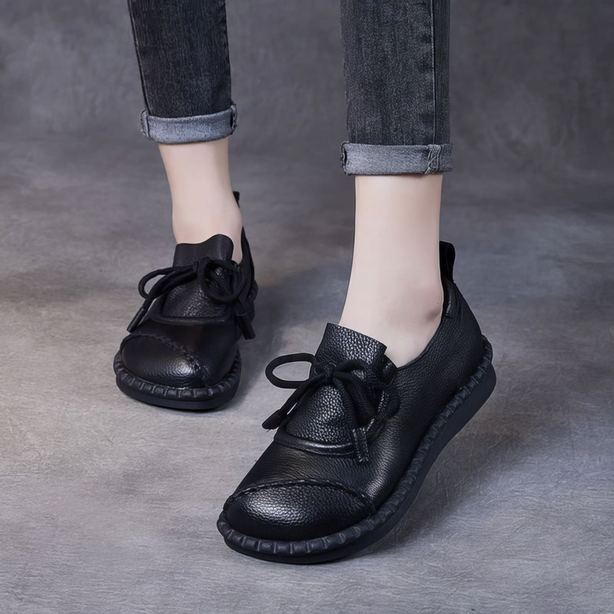100 % Cuir de vachette - Chaussures orthopédiques pour femme
