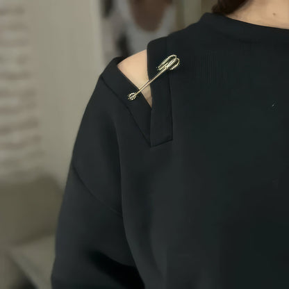 Robe Sportive Élégante pour Femme avec Découpes Décoratives