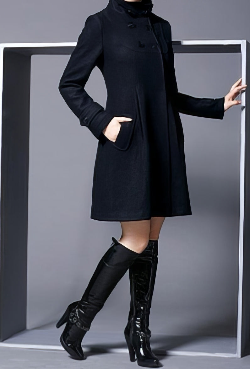 Valentina™ Manteau avec poches latérales